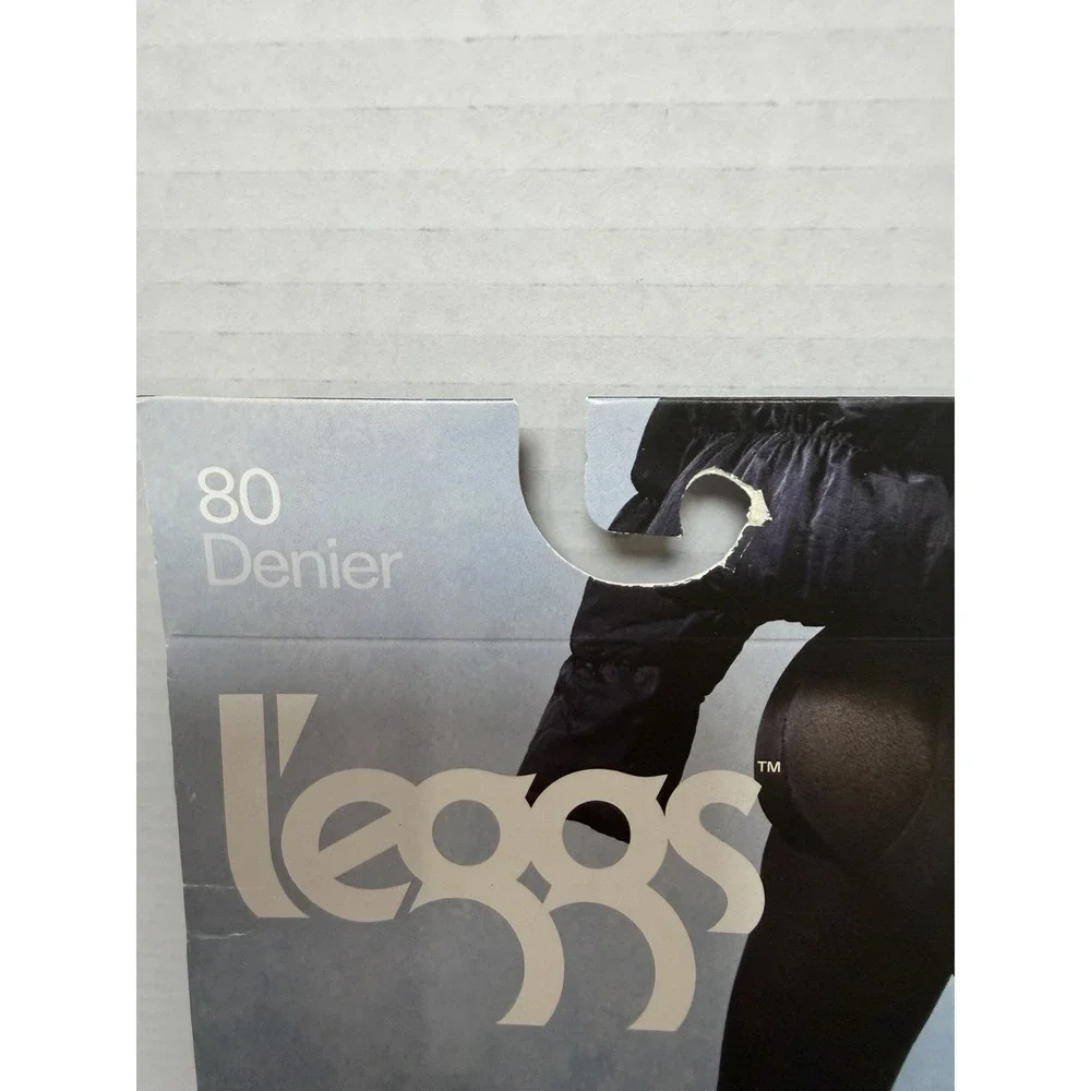 Leggs 360 Contour Super Opaque Tights 80 Denier Black XL Lift‎ & Shape